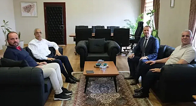 Kırklareli Belediye Başkanı Derya Bulut'tan Rektör Şengörür'e İade-i Ziyaret