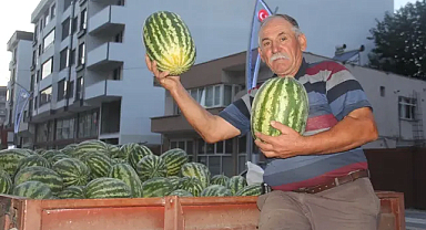 Kırklareli'nde Yerli Karpuz Tezgahlarda