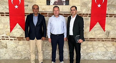 Kırklareli TSO Başkanı Ilık, Müdür Barış Yaman’ı Ağırladı