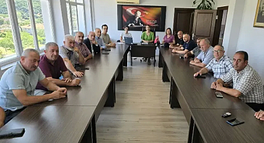 Kofçaz Muhtarları Su Depolarının Temizliği ve KETEM Hakkında Bilgilendirildi