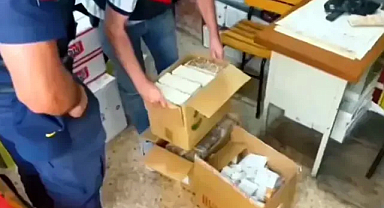 Malkara'da 20 bin 400 makaron ele geçirildi 