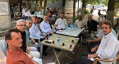 Milletvekili Sarıçam Üsküp'te Esnaf ve Vatandaşlarla Buluştu