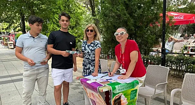 Sağlıklı Hayat Merkezi'nden İstasyon Caddesi'nde Farkındalık Etkinliği