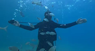 Su altı tutkunları Saros Körfezi'nde tarihe dalıyorlar