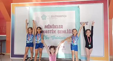 Süleymanpaşa Minikler Jimnastik Şenliği Ödül Töreni İle Sona Erdi