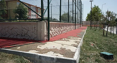 Vandallar Lüleburgaz'da Spor Alanına Zarar Verdi