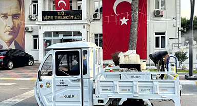 Vize Belediyesi Haşereyle Mücadelede Kararlı