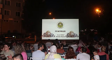 Vize'de Açık Hava Sinema Geceleri: İlk Film Gösterimi Gerçekleştirildi