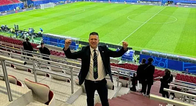Volkan Can, Euro 2024'te Milli Takımımızı Tribünden Destekledi
