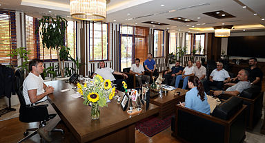 ZİRAAT ODASI’NDAN BAŞKANIMIZ AKAY’A ZİYARET