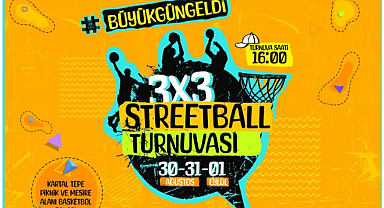 10’UNCU STREETBALL TURNUVASI KAYITLARI BAŞLADI