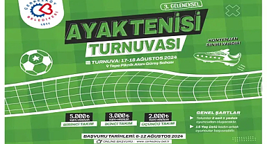 AYAK TENİSİ TURNUVAMIZIN KAYITLARI BAŞLIYOR