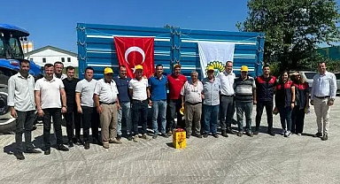 Ayçiçeğinde İlk Hasat Sevinci: Pınarhisar'da Yüksek Verim ve Kalite