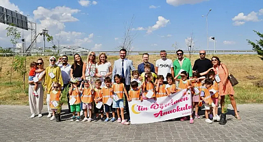 Babaeski'de Çocuklara Doğa Sevgisi Aşılanıyor