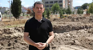 Başkan Çetin, Karaağaç Aile Sağlık Merkezi ve Karaağaç İlkokulu İnşaat Alanlarını İnceledi