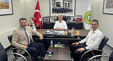 Başkan Yayla'dan Trakya Birlik Başkanı Kahraman'a Teşekkür Ziyareti