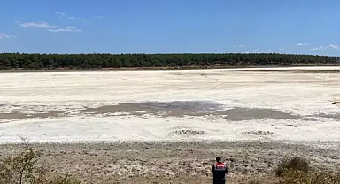 Edirne’de kuruyan göl ve göletler kontrol edildi