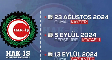 HAK-İŞ Kitlesel Miting Tarihlerini Belirledi