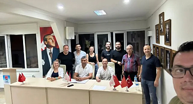 Kırklareli CHP Merkez İlçe Başkanlığı'nda Bayrak Değişimi