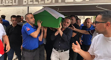 Kırklareli Milletvekili Ahmet Gökhan Sarıçam, Cemal Suyaran'ın Cenaze Törenine Katıldı