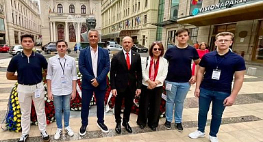 Kırklareli Öğrencileri Bükreş’te Türkiye'nin Temsilcileriyle Bir Araya Geldi!