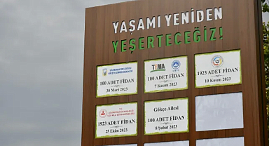 Lüleburgaz Kent Ormanı'nda 4.146 Fidan Toprakla Buluştu