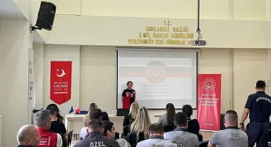 Pehlivanköy Geri Gönderme Merkezi'nde Kadına Yönelik Şiddet ve Erken Yaşta Evliliklerle Mücadele Eğitimi Verildi