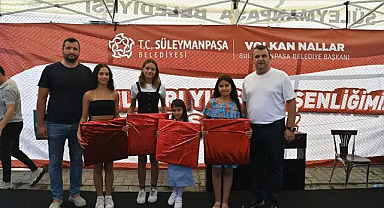 Süleymanpaşa Belediyesi Yaz Okulu Öğrencileri Yılsonu Şenliğinde Buluştu