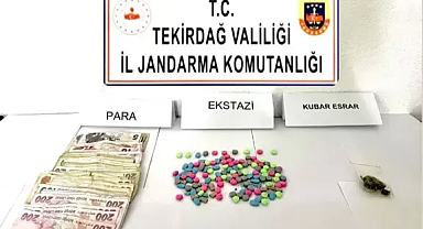 Tekirdağ'da jandarmadan 5 ilçede uyuşturucu operasyonu
