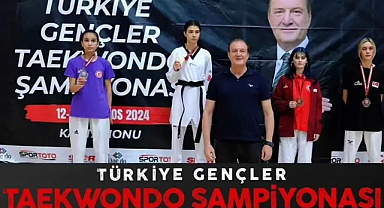 Türkiye Gençler Taekwondo Şampiyonası'nda: Irmak Çerçi Bronz Madalyanın Sahibi!
