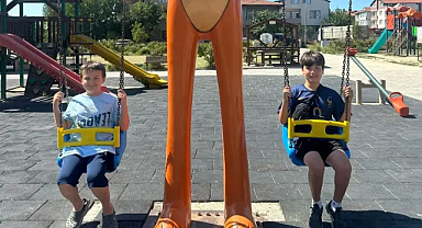 Vize'de Yeni Parklar Çocukları Sevindiriyor