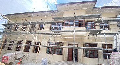 Vize İlçe Kaymakamı Kemal Balaban, Restorasyon Çalışmalarını İnceledi