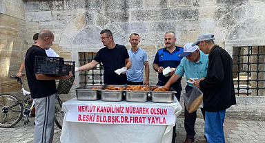 Babaeski Belediyesi'nden Mevlüt Kandili'nde Lokma İkramı