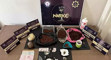 Çorlu’da iş yerinde uyuşturucu bulunan şüpheli tutuklandı