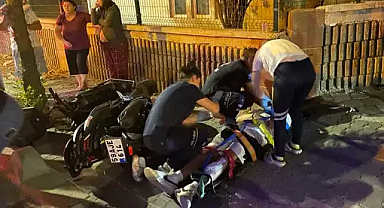 Edirne'de motosiklet ile otomobil çarpıştı: 2 yaralı