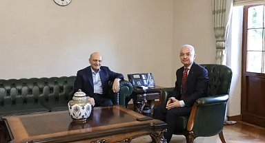 Erdoğan Bayraktar'dan Kırklareli Valisi Uğur Turan'a Hayırlı Olsun Ziyareti