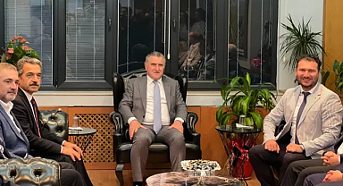 Gençlik ve Spor Bakanı Dr. Osman Aşkın Bak, Babaeski Belediye Başkanı Dr. Fırat Yayla'yı Ziyaret Etti