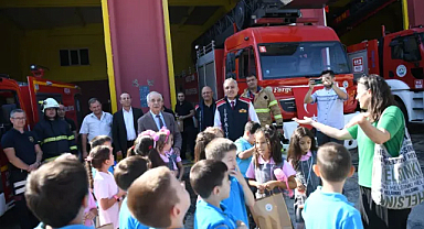 Keşan’da İtfaiyecilik Haftası Etkinliği: Öğrenciler İtfaiyecilik Mesleğiyle Tanıştı