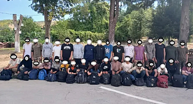 Kırklareli'nde 54 Operasyonda 519 Göçmen Yakalandı