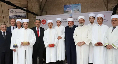 Kırklareli'nde Hafızlık Eğitimini Tamamlayan 17 Öğrenci İçin İcazet Töreni