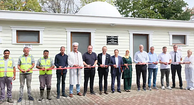 Kırklareli Şehir Mezarlığında Yeni Mescid Hizmete Girdi: Hakan Yazıcıoğlu'na Teşekkür Plaketi