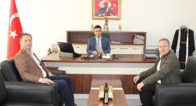Kırklareli TSO Başkanlarından İdare Mahkemesi Başkanı İbrahim Doğan'a “Hayırlı Olsun” Ziyareti