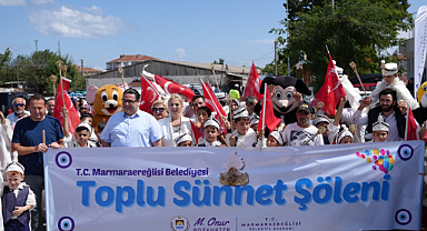 Marmaraereğlisi’nde Geleneksel Toplu Sünnet Şöleni Coşkuyla Kutlandı