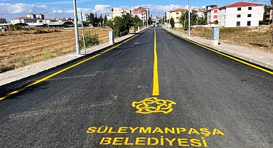 Süleymanpaşa’da Yol Harekâtı Sürüyor