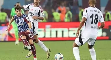 Trabzonspor - Beşiktaş Derbisi Nefes Kesti: 1-1'lik Skorla Sona Erdi