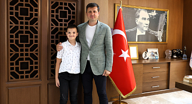 TÜRKİYE 1.’Sİ SERTUĞ MUTLU’DAN ZİYARET