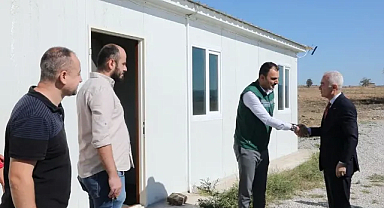 Vali Uğur Turan, Kızılcıkdere Sulama Projesi'ni Yerinde İnceledi
