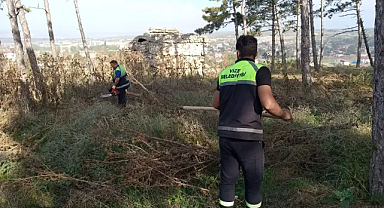 Vize'de Temizlik Çalışmaları Aralıksız Sürüyor