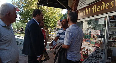 Yeniden Refah Partisi Edirne İl Başkanlığı'ndan Bedesten Çarşısı Esnafına Ziyaret