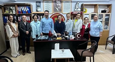 Başkan Fırat Yayla'dan Babaeski Atatürkçü Düşünce Derneği'ne Ziyaret